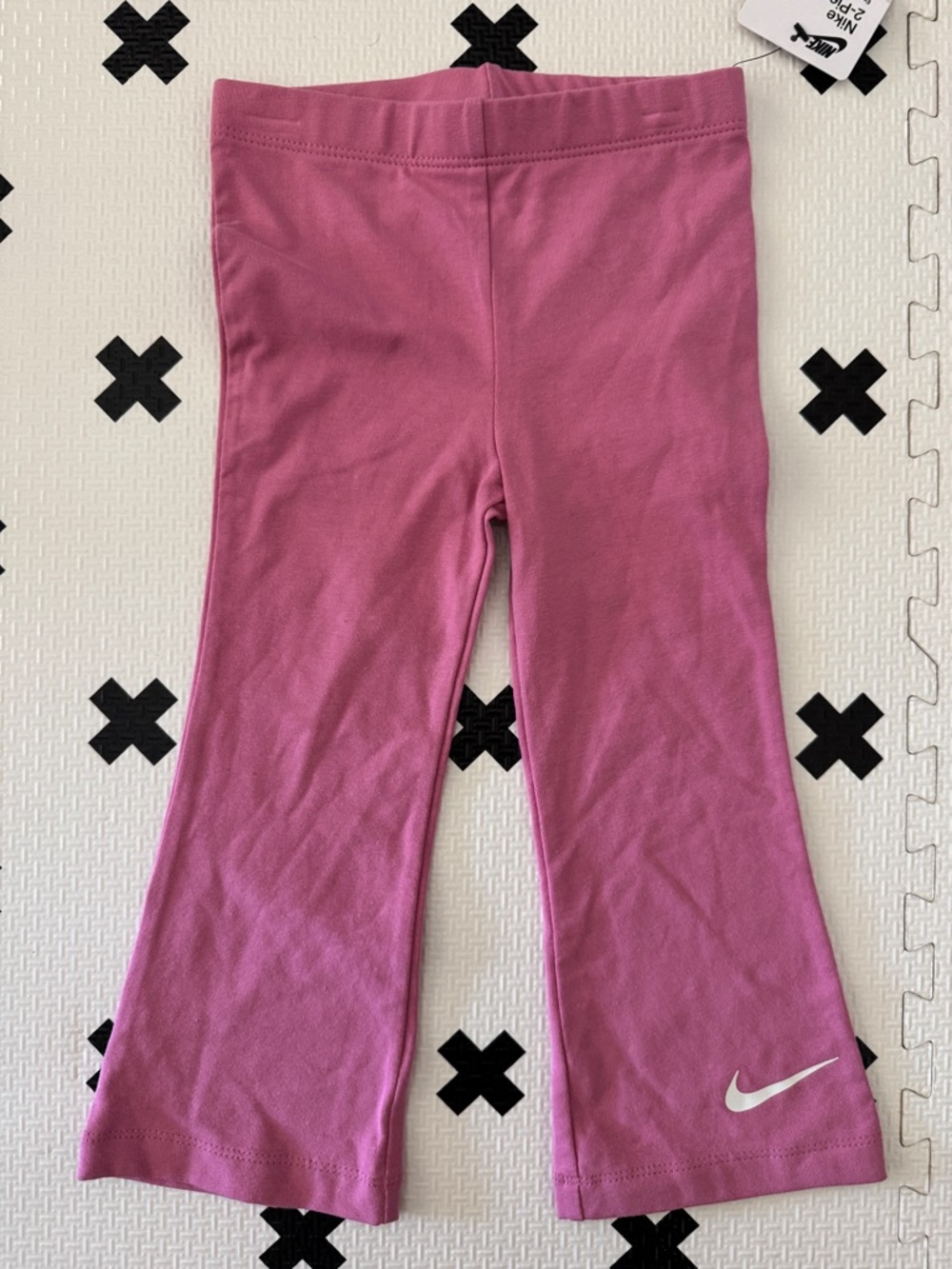 Nike Kids Pink flare Leggings 2T